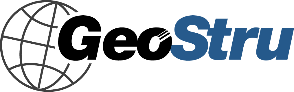 logo geostru dark blue